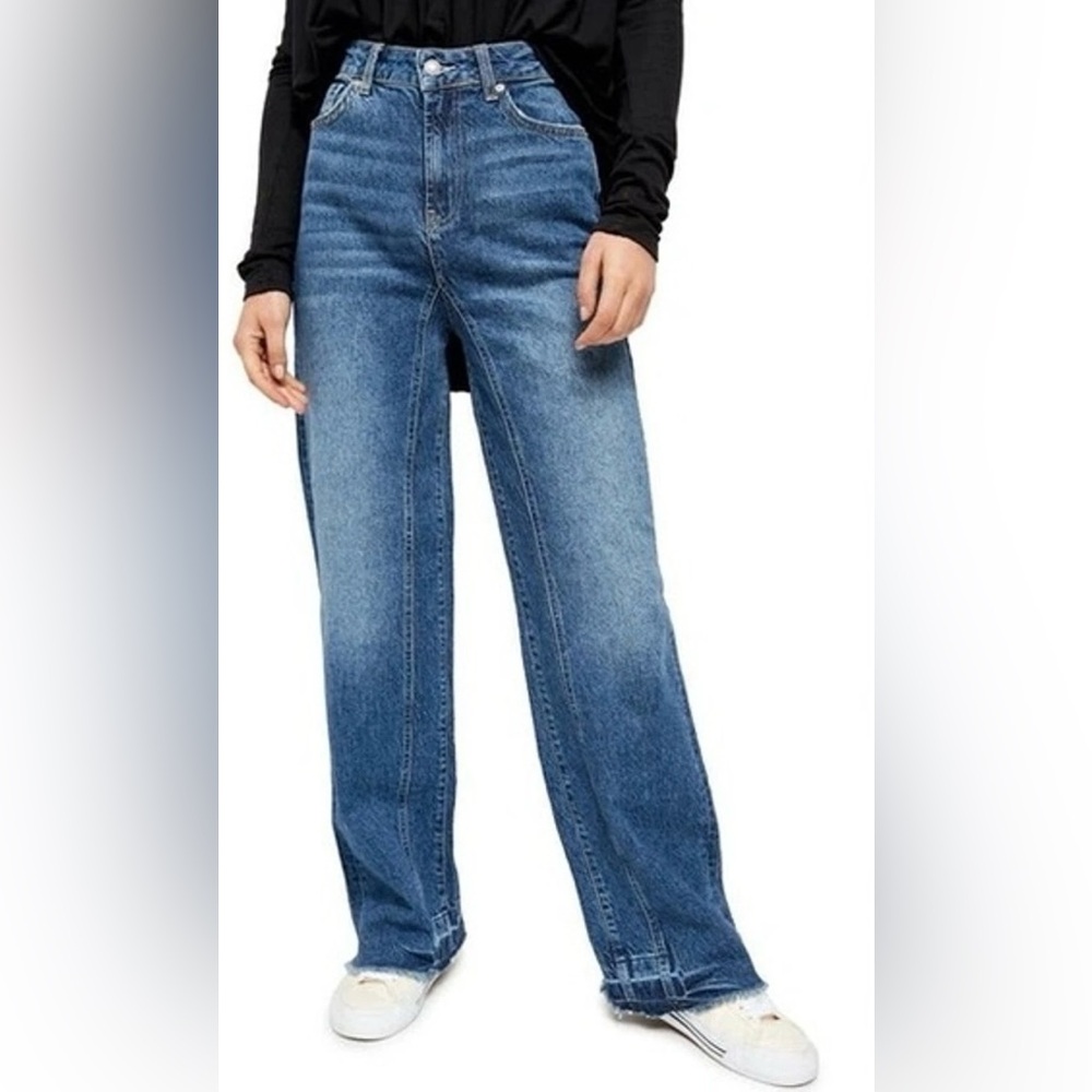 Free People We The Free Relaxed Straight Slouch Jeans